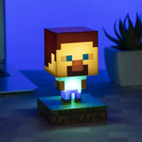 Paladone Icons Minecraft Steve  Iluminación De Ambiente De Luz Nocturna