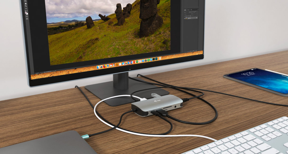 EAN 8595611703331 - i-tec Metal C31NANODOCKVGAPD base para portátil y replicador de puertos Alámbrico USB 3.2 Gen 1 (3.1 Gen  imagen 9