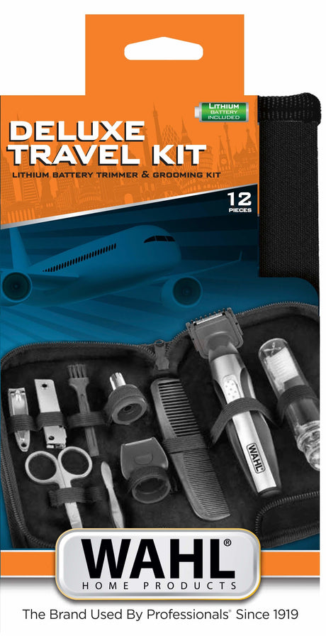 EAN 43917006109 - Wahl Travel Kit Deluxe Batería Negro, Acero inoxidable imagen 3