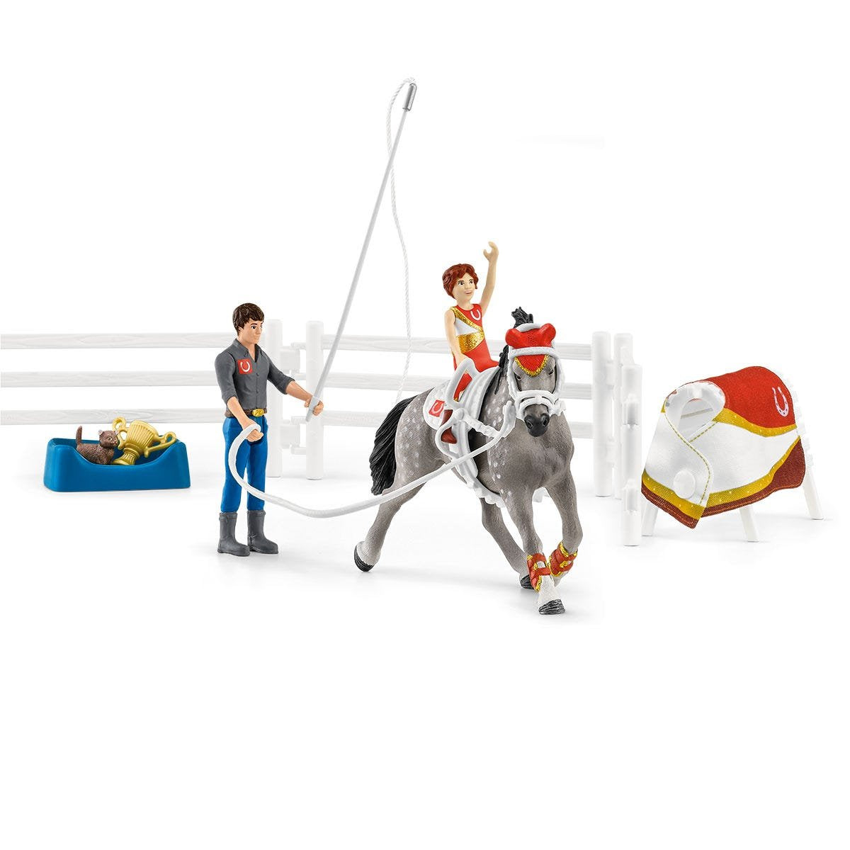 Schleich Horse Club MiaS Vaulting Riding Set