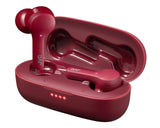 Auriculares Bluetooth Jvc Ha-A8t Con Estuche De Carga Autonomía 6h Rojos