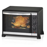 Mini Horno Rommelsbacher Bg 1550  30 L Negro,  Negro, Horno Eléctrico, 30 L, 80 - 230 °C, Negro, Giratorio, Mecánico, Minorista