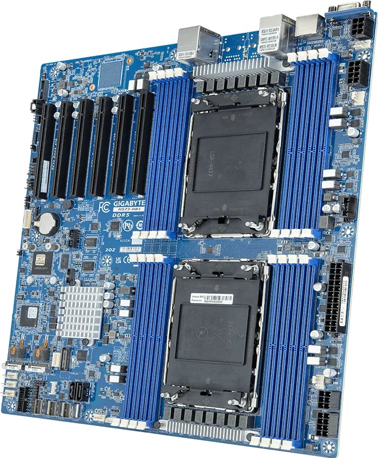 Gigabyte Ms73-Hb1 Dual Intel Xeon 5th 4th Gen Mainboard