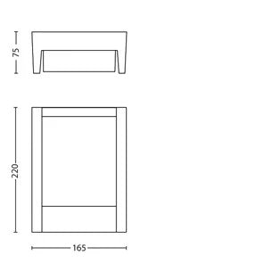 Aplique Led 6w 600lm 4000k Mod. Arbour Philips