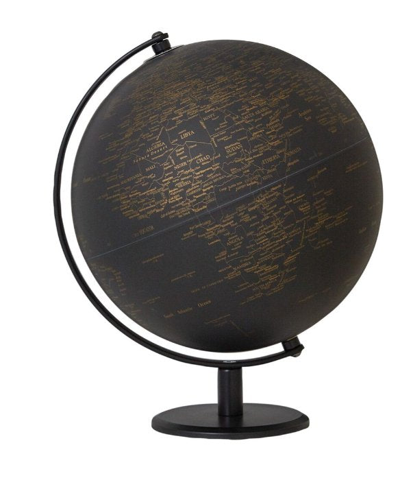 Troika Glohs Planet Goldfarben, Negro