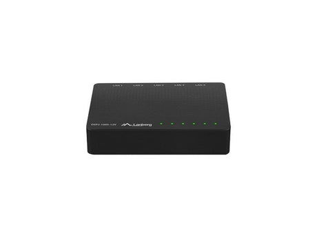 EAN 5901969424164 - Lanberg DSP2-1005-12V switch No administrado Gigabit Ethernet (10/100/1000) Negro imagen 3