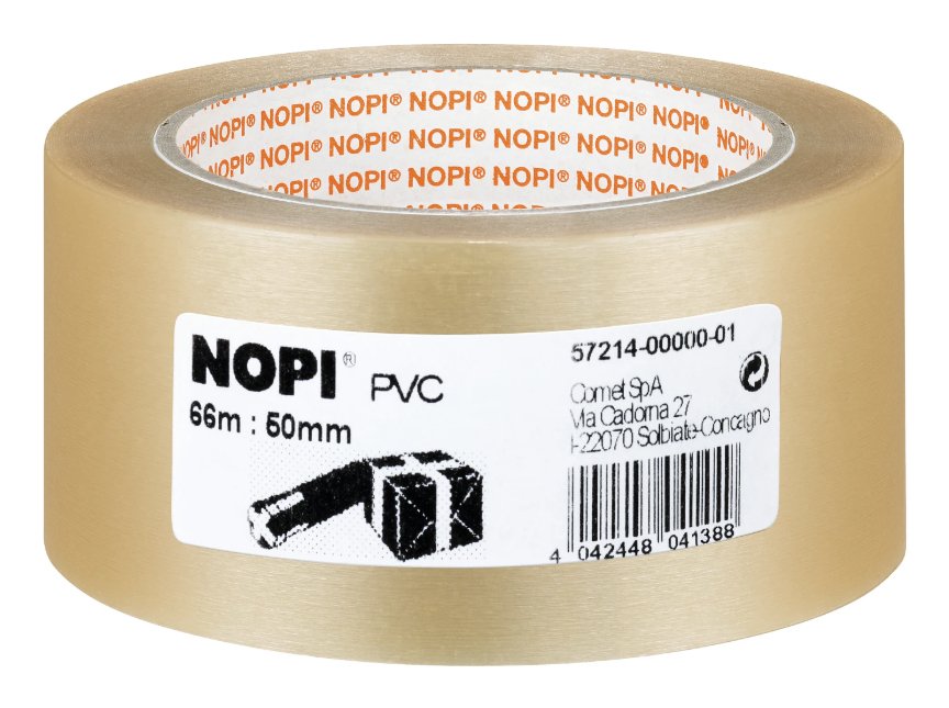 Tesa Nopi Pack Pvc En Relieve 66m 50mm Transparente