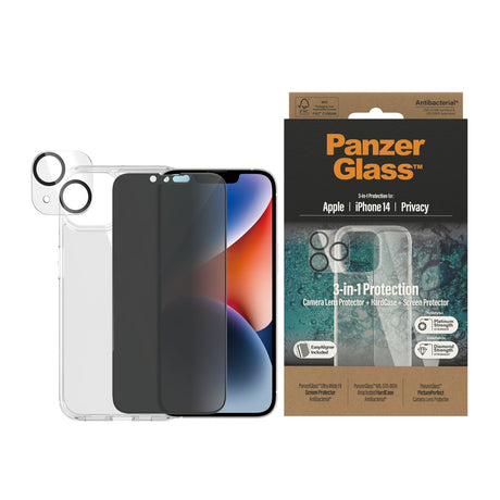 EAN 5711724504013 - PanzerGlass ® 3-in-1 Privacy Bundle iPhone 14 Protector de pantalla Apple 1 pieza(s) imagen 2