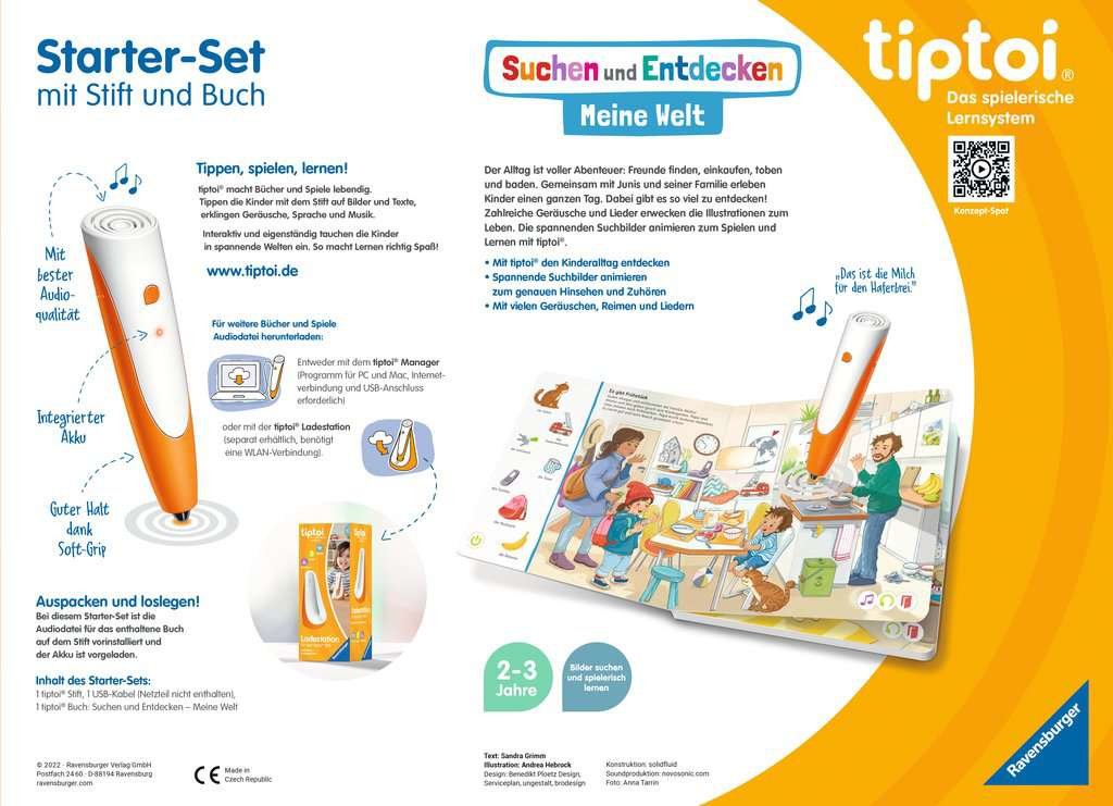 EAN 4005556001125 - tiptoi 00112 Meine Welt Juego de mesa Aprendizaje imagen 2