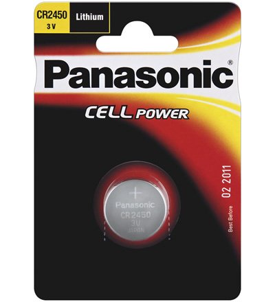 Panasonic Batería Cr 2450 Blister*1 Cr-2450el/1b