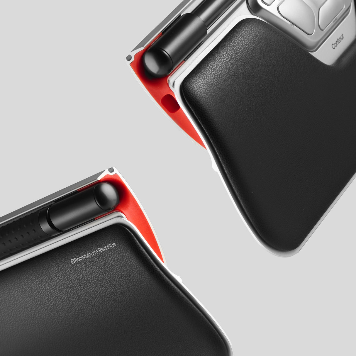 EAN 0743870003923 - Contour Design RollerMouse Red Plus ratón Oficina Bluetooth + USB Type-C 2800 DPI imagen 3