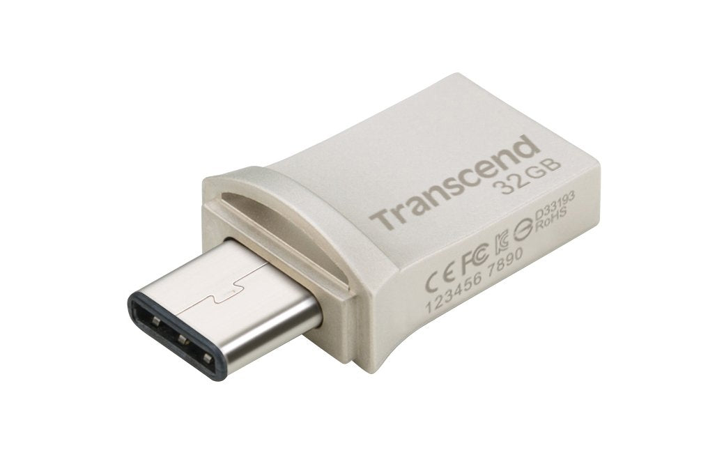 Pendrive Transcend 32gb Jetflash 890 Usb3.1 Typ-C + Typ-A
