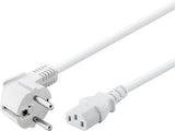 Goobay Cable De Alimentación C13 De 3m Blanco
