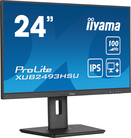 EAN 4948570124596 - iiyama XUB2493HSU-B7 pantalla para PC 60,5 cm (23.8") 1920 x 1080 Pixeles Full HD LED Negro imagen 1