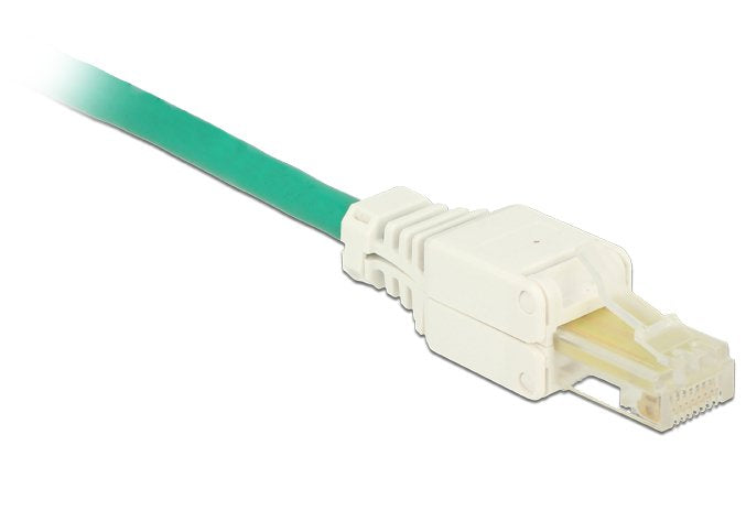 Delock 86415 Conector Rj-45 Blanco, Enchufe Blanco, Rj-45, Blanco, U/Utp (Utp), 18 X 52,8 X 15 Mm, Bolsa De Plástico