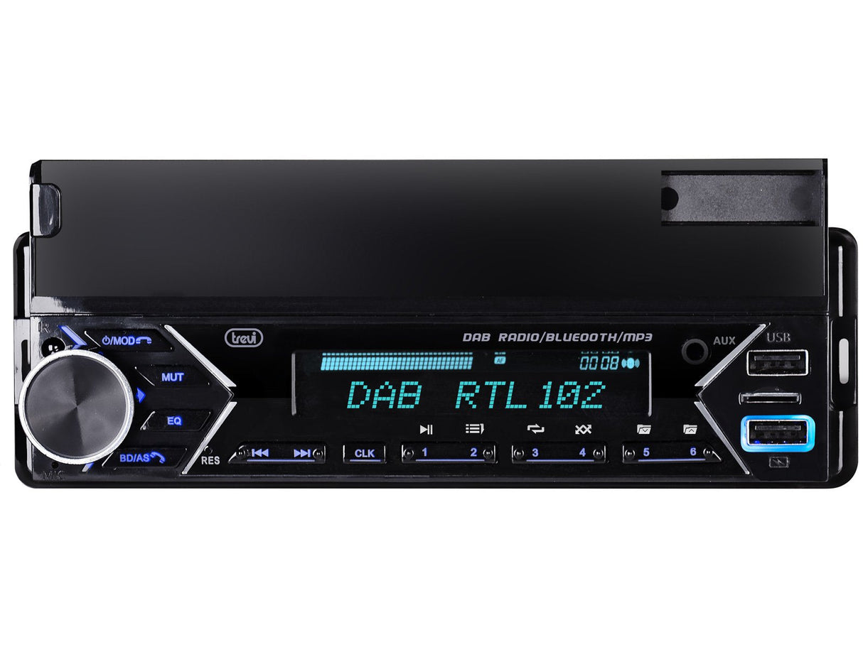Radio Coche Trevi Scd 5753 Dab Dab Mp3+Rds+Usb+Aw+Sd