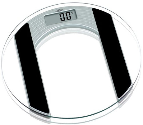 EAN 5908256830516 - Adler AD 8122 báscula de baño Ovalado Negro, Transparente Báscula personal electrónica imagen 1