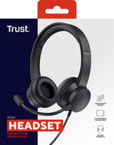 EAN 8713439250879 - Trust Ayda Auriculares Alámbrico Diadema Llamadas/Música Negro imagen 7