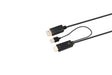EAN 5706998967756 - Microconnect HDMI-DP-CON3 adaptador de cable de vídeo 3 m HDMI tipo A (Estándar) DisplayPort Negro imagen 1