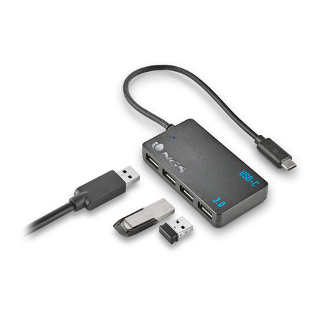 EAN 8435430622973 - NGS WONDER IHUB4 USB 3.2 Gen 1 (3.1 Gen 1) Type-A 480 Mbit/s Negro imagen 3