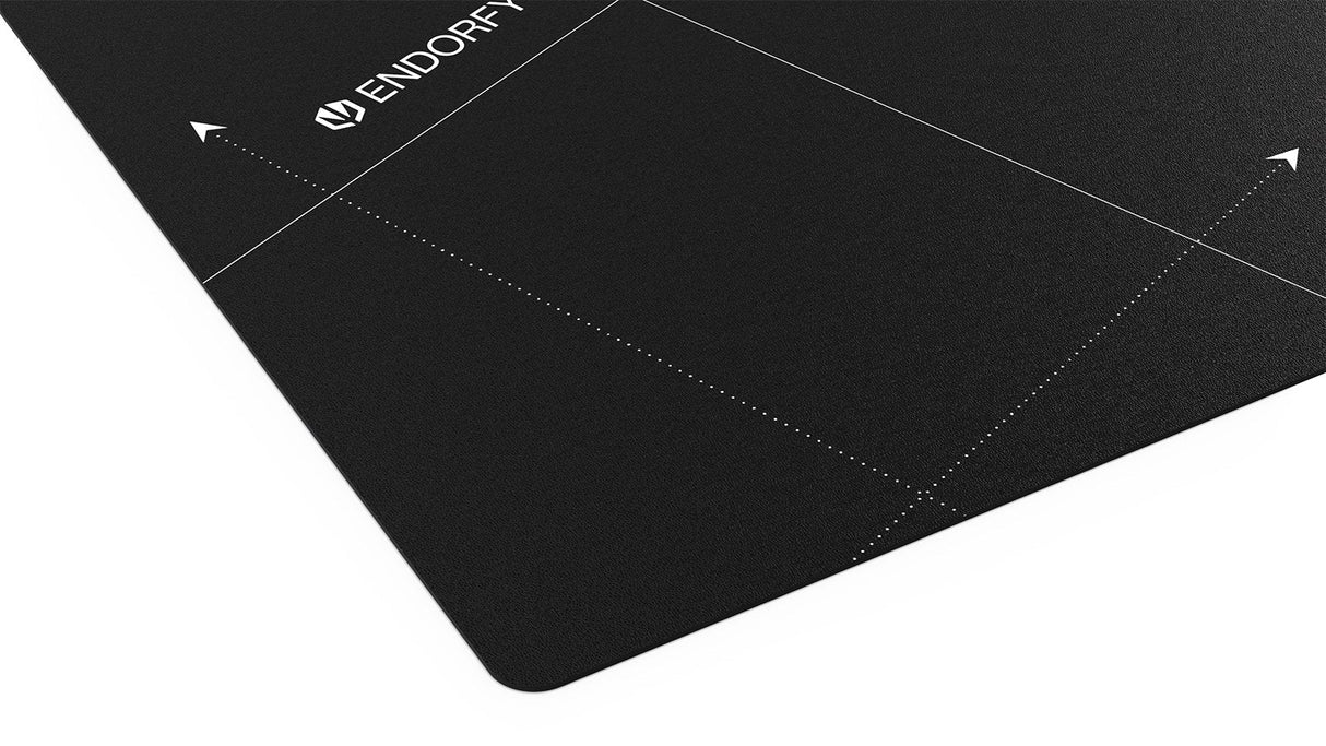 Endorfy Fp120r Alfombra Silla  90 X 120 Cm - Negro  Rectangular