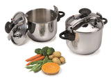 Jata Pressure Cooker Classic Stainless Steel 20cm Diam. 4l Induction Ready Opc4