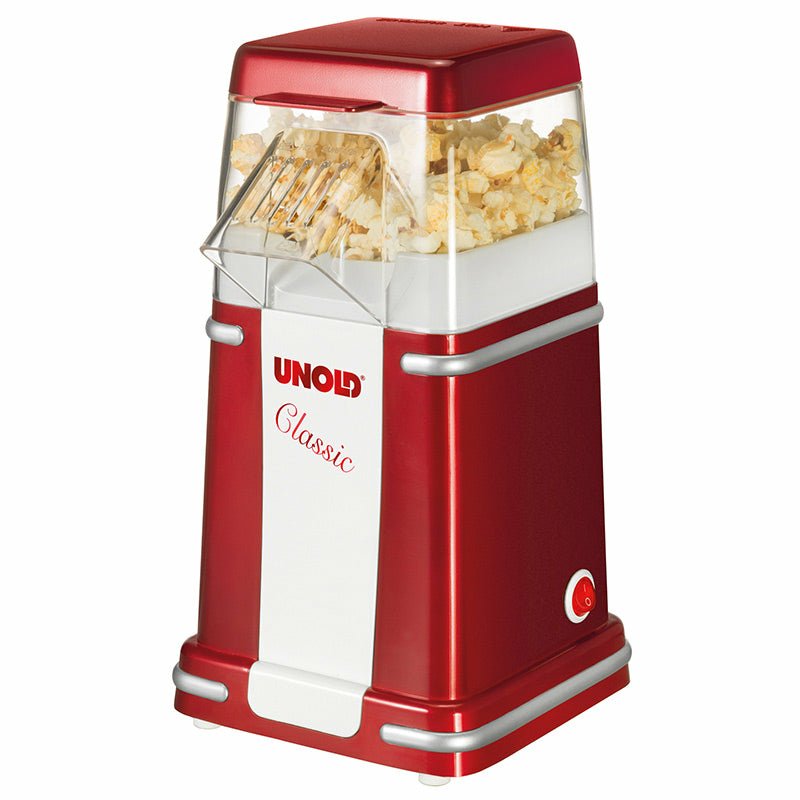 EAN 4011689485251 - Unold Classic palomitas de maiz poppers Rojo, Plata, Blanco 900 W imagen 2
