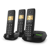 EAN 4250366871530 - Gigaset PURE 100 AM Trio Teléfono DECT/analógico Identificador de llamadas Negro imagen 5