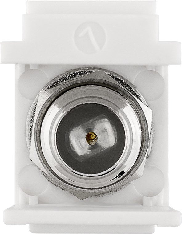 Modulo Keystone Tv/Sat Iec (Antena) Macho > Tipo F Hembra  16.2mm