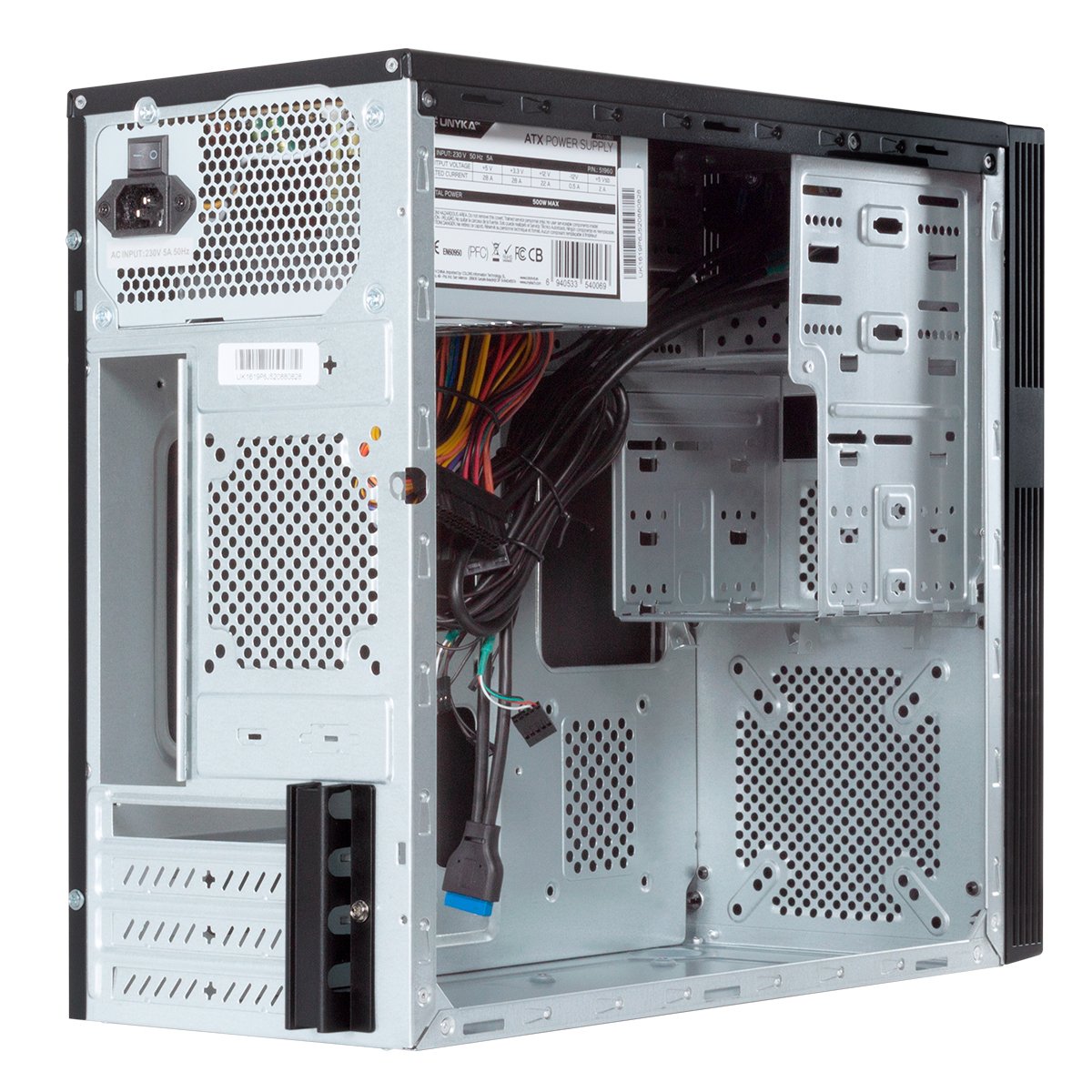 Caja Pc Unykach Grey Rain Evo 52088