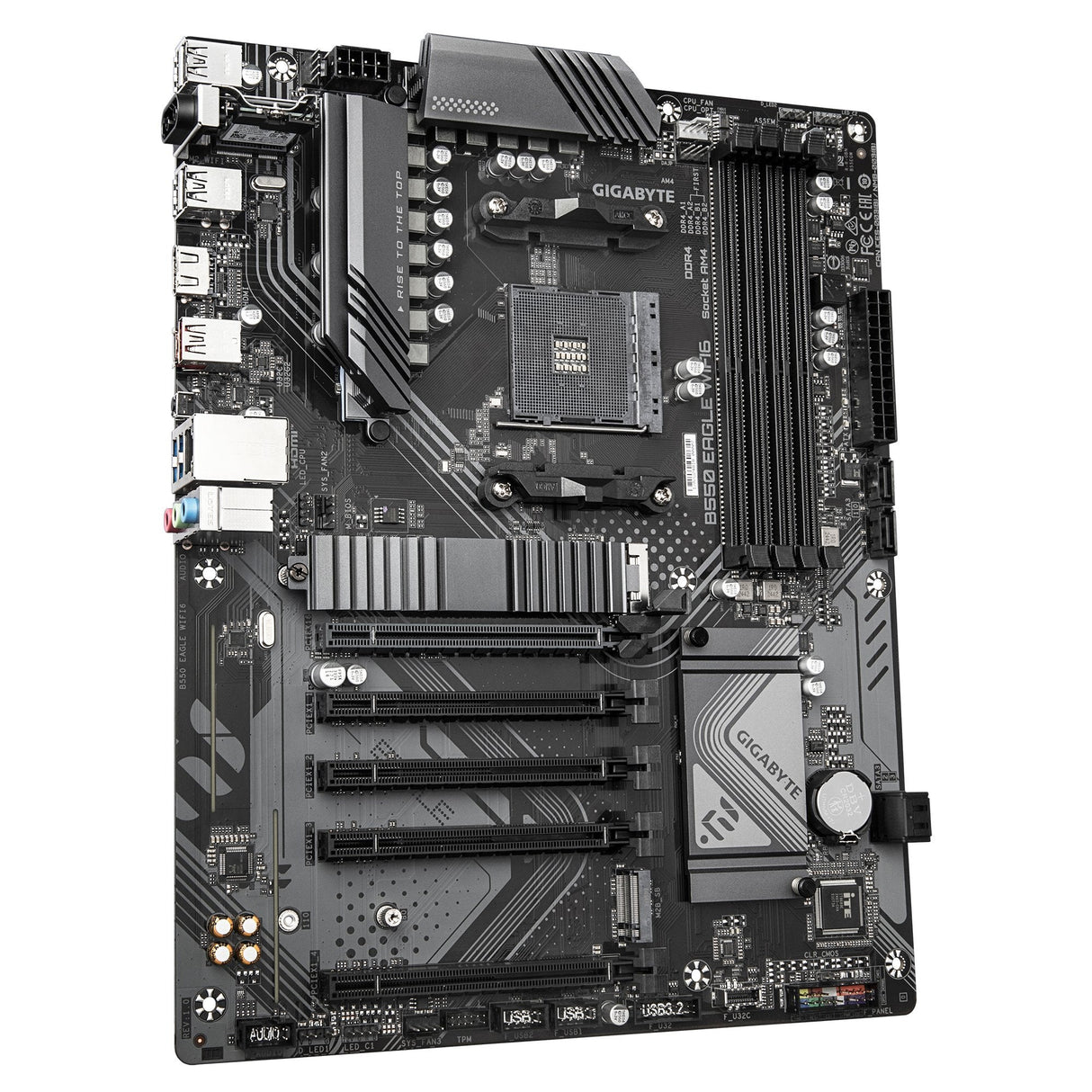 EAN 4719331868406 - GIGABYTE B550 EAGLE WIFI6 placa base AMD B550 Zócalo AM4 ATX imagen 3