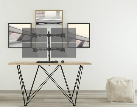 EAN 4015867202210 - Equip 650117 soporte para monitor 68,6 cm (27") Escritorio Negro imagen 4