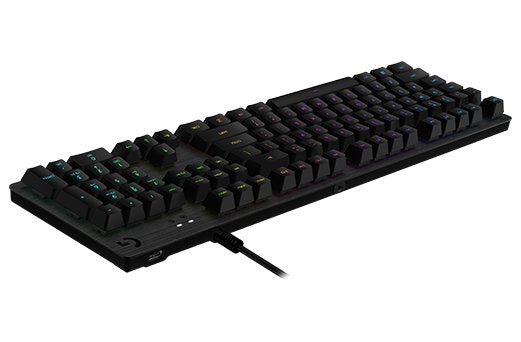 Teclado Francés Logitech G G512 Usb Azerty Carbono