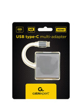 Gembird Adaptador Usb Type-C A Multi-Adaptador (Usb Type C; Usb 3.0, Hdmi)