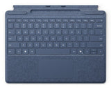 Microsoft Surface Pro Keyboard Con Abbey Storage, Keyboard Blue, De-Layout, Para Surface Pro (11ª Edición)/10 Para Negocios/9/8 8xa-00219
