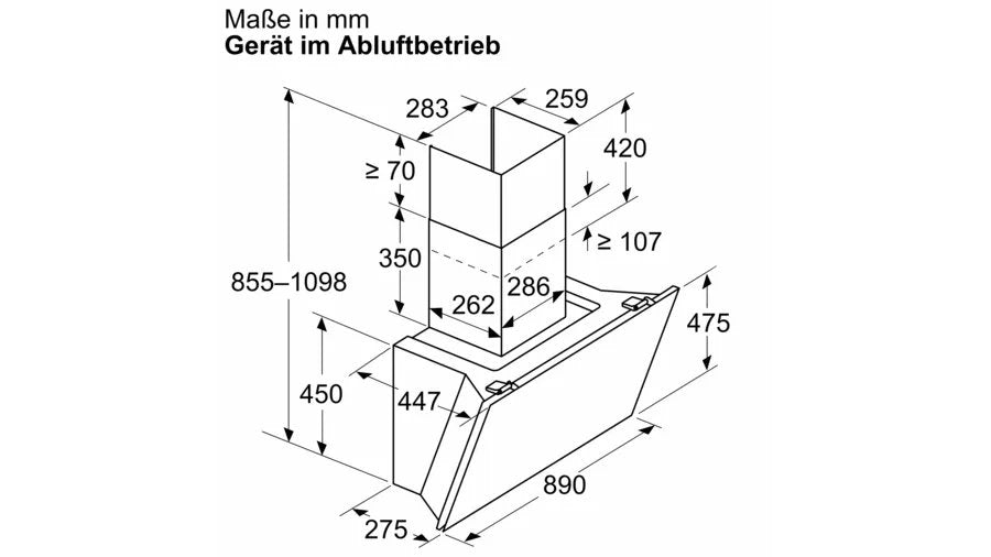 Bosch Home Dwk91lt60 Series 8, Extractor Hood Black, 90 Cm, Home Connect Dwk91lt60