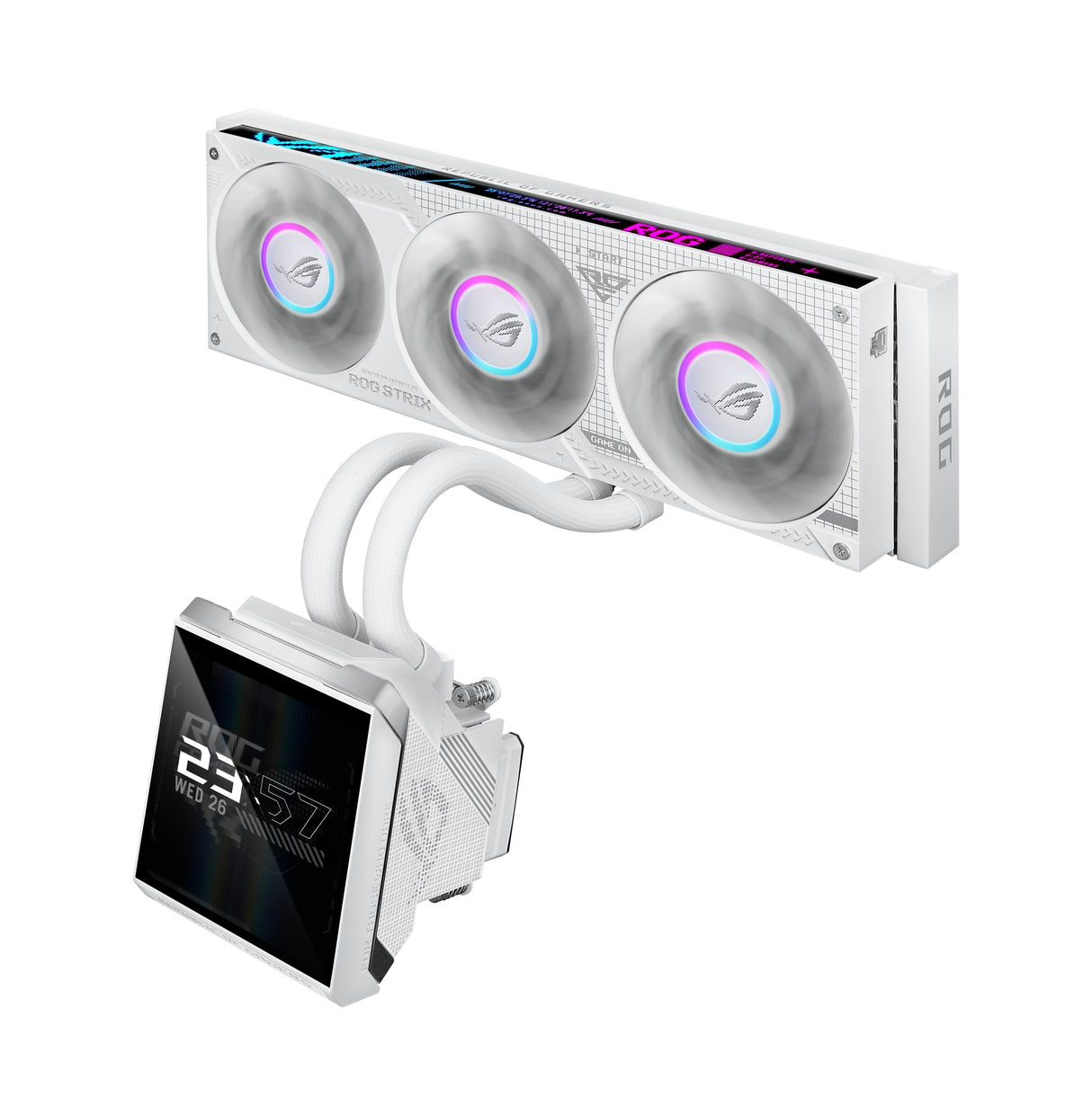 Asus Rog Strix Slc Iv 360 Argb Lcd White