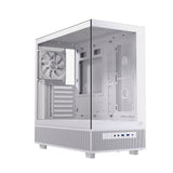 Caja Pc Atx Semitorre Einarex S500 Core C-Templado Blanca Excs-Pr-500c-W