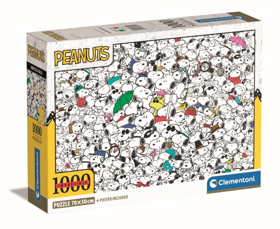 Clementoni Compact Impossible Peanuts 1000 El. 39804
