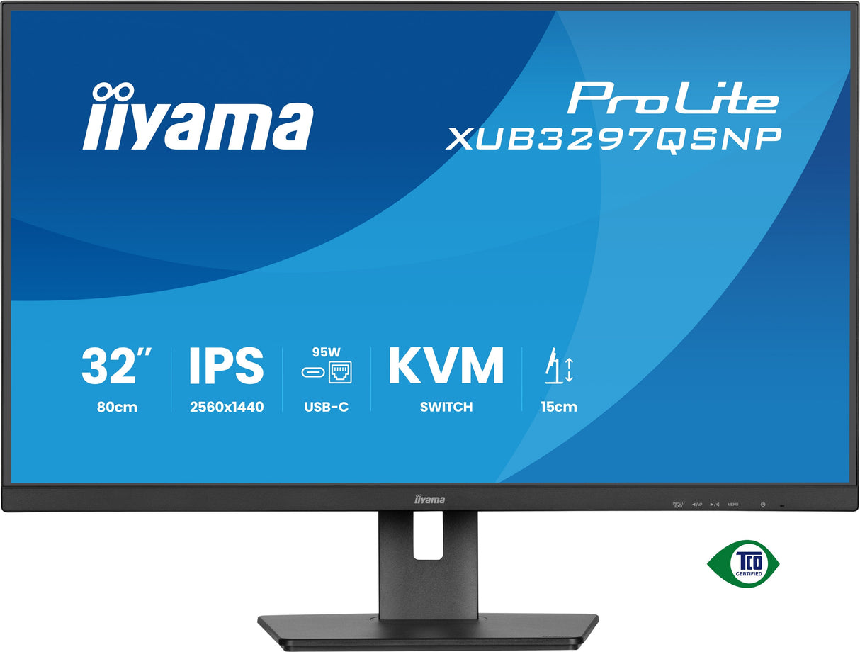 Monitor Iiyama  32" Xub3297qsnp-B1 16:9 2xhdmi+Dp+Usb-C