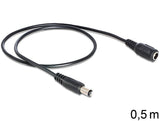 Delock 83290 Cable Dc Extension 5.5 X 2.1 Mm Male > Female