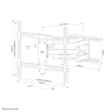 Neomounts By Newstar Select Neomounts Soporte De Pared Para Tv 55"-110" 125kg Negro