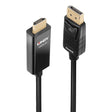 EAN 4002888409247 - Lindy 40924 adaptador de cable de vídeo 0,5 m DisplayPort HDMI tipo A (Estándar) Negro imagen 1