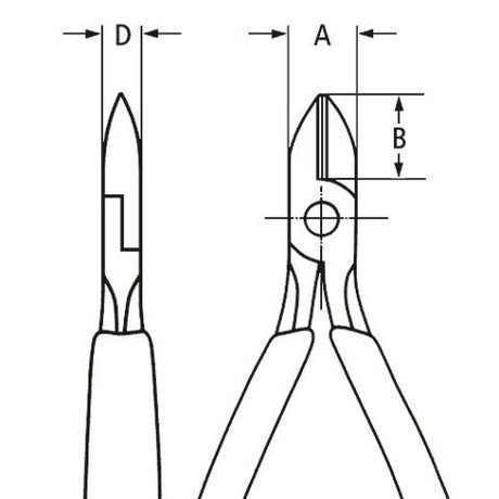 EAN 4003773043720 - Knipex 75 02 125 alicate de corte Cortacables manual imagen 4