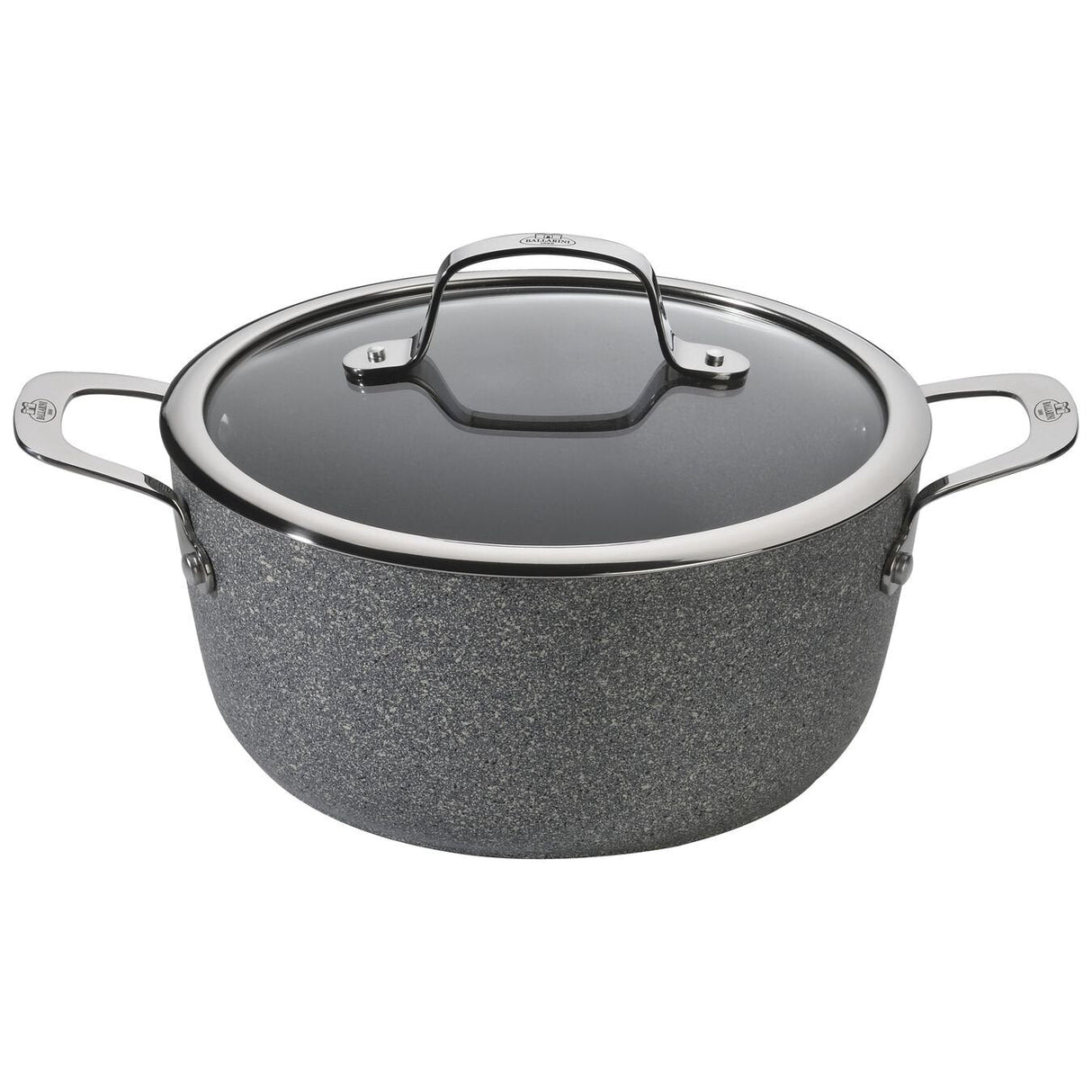 Garnek Ballarini Salina Granitium Z Pokrywka Granitowy 20 Cm 75002-826-0