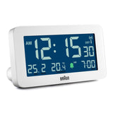 Braun Bc10 Dcf-W Radio Alarm Clock White
