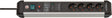 EAN 4007123677085 - Brennenstuhl 1391010400 base múltiple 3 m 4 salidas AC Interior Negro, Plata imagen 1
