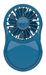 Muitomas Mini Portable Fan With Mirror And Light Blue Mirrorfanbl
