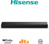 Hisense Hs1000 Soundbar (Negro, Bluetooth, Hdmi, Usb, Aux, Optisch) Hs1000
