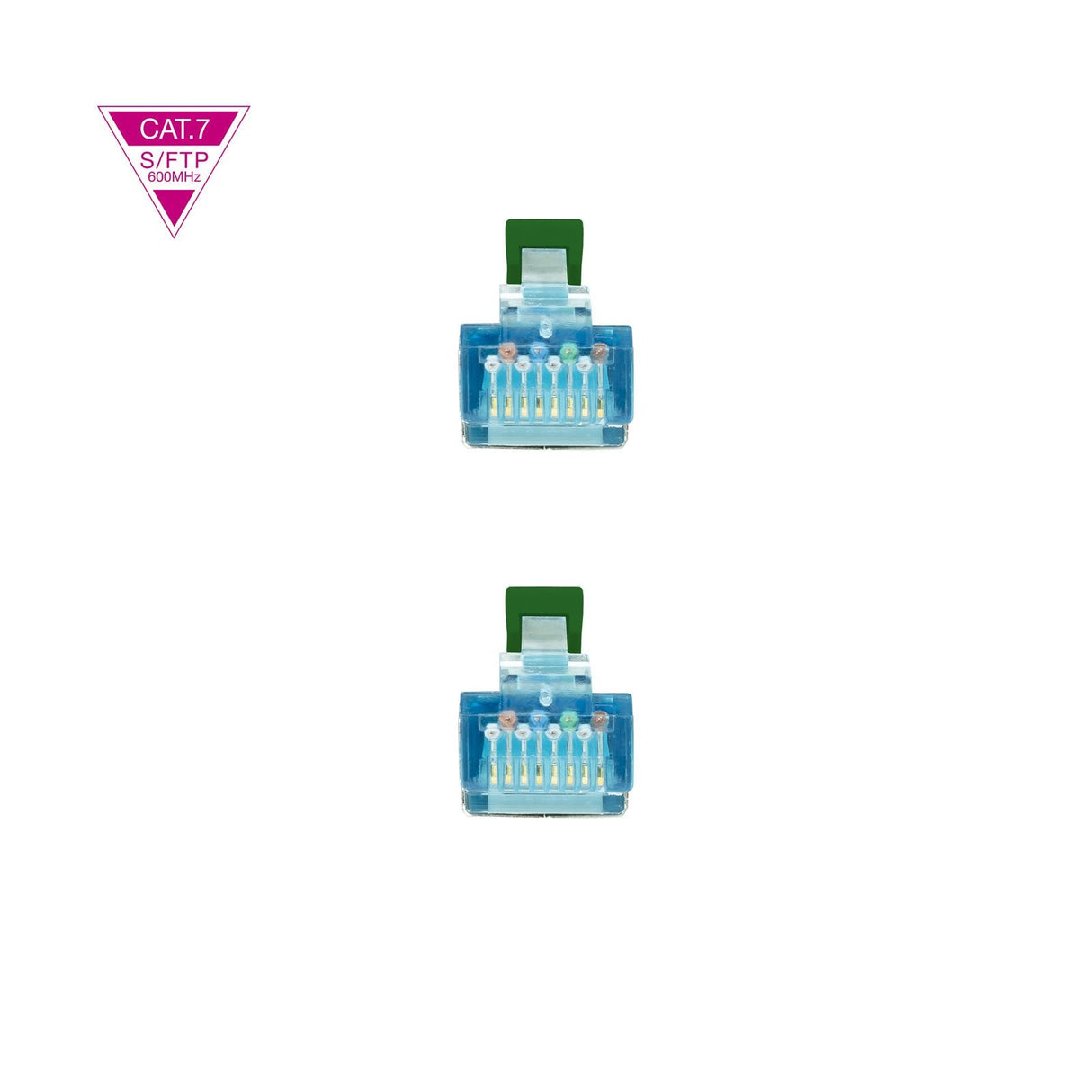 Nanocable Cable Red Cat.7 Lszh Sftp Pimf Awg26 2m - Verde